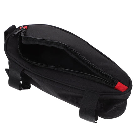 SWETRACE Bike Triangle Handlebar Bags Black Waterproof 1Pcs 9.84x4.33x3.14in.