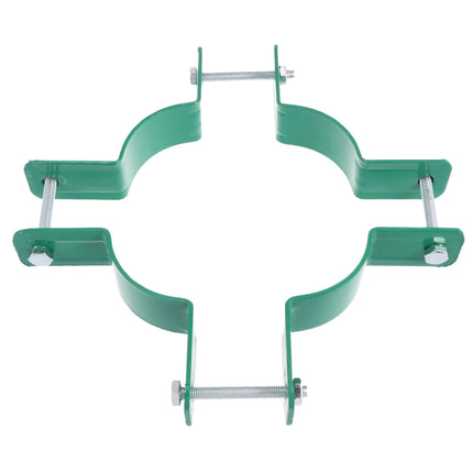 Masteelf Durable Iron Tree Fixator for Outdoor Use with Easy Application Green Color 15cm Diameter.