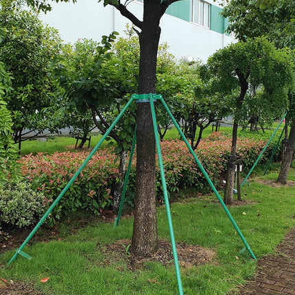 Masteelf Durable Iron Tree Fixator for Outdoor Use with Easy Application Green Color 15cm Diameter.