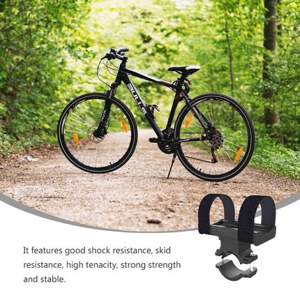 Worgeous Bike Rack Mountain Mountain Bike Flashlight Bracket Band Riding Sound Universal Accessory (Black).