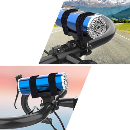 Worgeous Bike Rack Mountain Mountain Bike Flashlight Bracket Band Riding Sound Universal Accessory (Black).