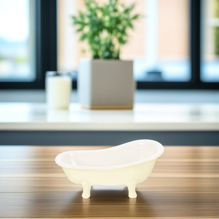 Worgeous Ceramic Flowerpot Bathtub Succulent Planter Cactus Planting Pots Indoor.