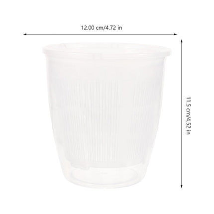 Masteelf 2Pcs Plastic Plant Containers for Gardeners and Indoor Plants 12.00X11.50X11.50in.
