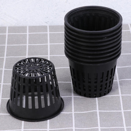 Worgeous 20pcs Plastic Planting Buckets for Soilless Culture with Net Cups.