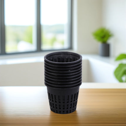 Worgeous 20pcs Plastic Planting Buckets for Soilless Culture with Net Cups.