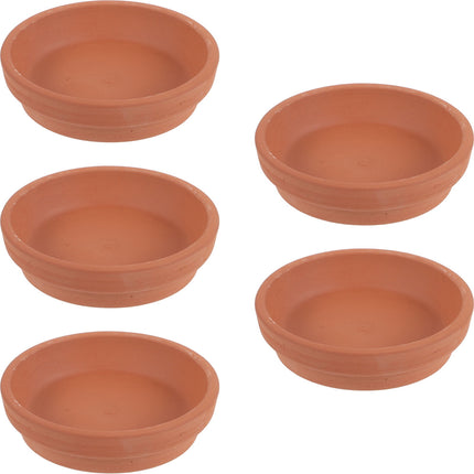 Worgeous 5 Pcs Flower Pot Holder Base Terracotta Indoor Plant Plants.