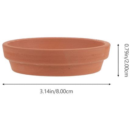 Worgeous 5 Pcs Flower Pot Holder Base Terracotta Indoor Plant Plants.