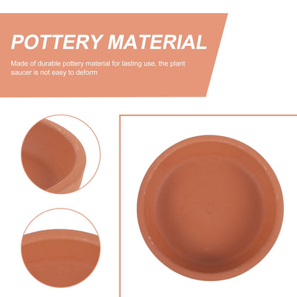 Worgeous 5 Pcs Flower Pot Holder Base Terracotta Indoor Plant Plants.