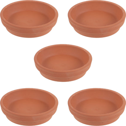 Worgeous 5 Pcs Flower Pot Holder Base Terracotta Indoor Plant Plants.