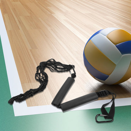 Worgeous Volleyball Training Belt Setter Equipment Net Hitting Trainer Black.
