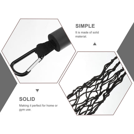 Worgeous Volleyball Training Belt Setter Equipment Net Hitting Trainer Black.
