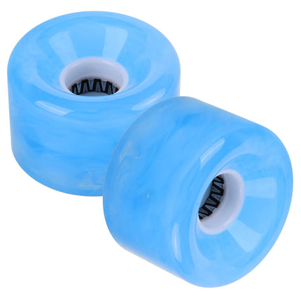SWETRACE Non-slip Skateboard Wheel Transparent Pu 2Pcs 2.36X2.36X1.57in.