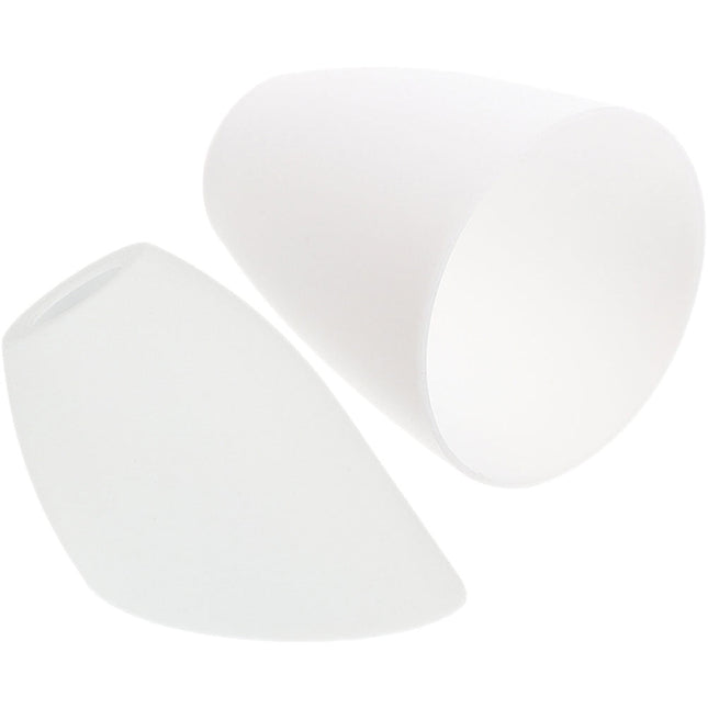 Worgeous 2 Pcs Lampshade Black Shades Lampshades for Table White.