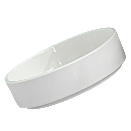Worgeous Hydroponic Ceramic Tray Indoor Garden Pot Saucers Plant for Pots White.