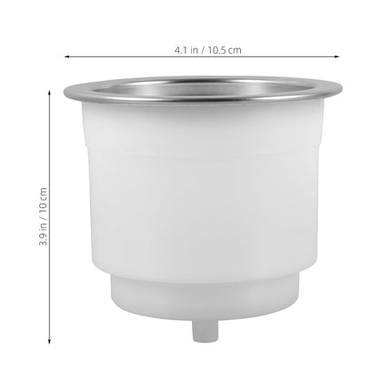 Worgeous Cup Holder Boat Yacht Practical Drinks Couches Travel White.