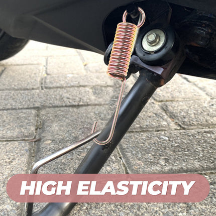 Worgeous Tension Spring Replacement Adjustable Minibike Kickstand Golden.