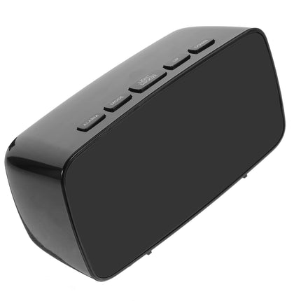 Worgeous Digital Alarm Clock Battery Operated Big Numbers Travel Green.