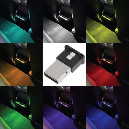 Masteelf 2Pcs Usb Atmosphere Light for Indoor Use and Ambient Lighting.