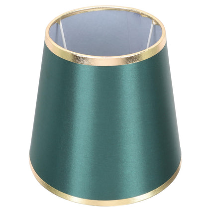 Worgeous Green Fabric Drum Lamp Shade for Table Lamps and Chandelier Perfect for Home Decoration 12 in.
