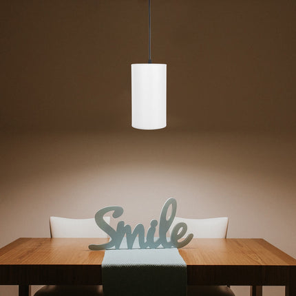 SWETRACE Lamp Shade for Cylinder Lamp White Linen 2Pcs 9.8x5.5x5.5in.