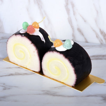 Worgeous 100Pcs Gold Rectangular Paper Cake Serving Trays with Mousse Bottom Plate Cardboard.