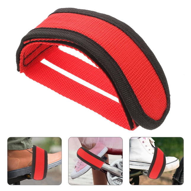 SWETRACE Adjustable Bike Pedals Straps for Cycling Foot Type 2Pcs.