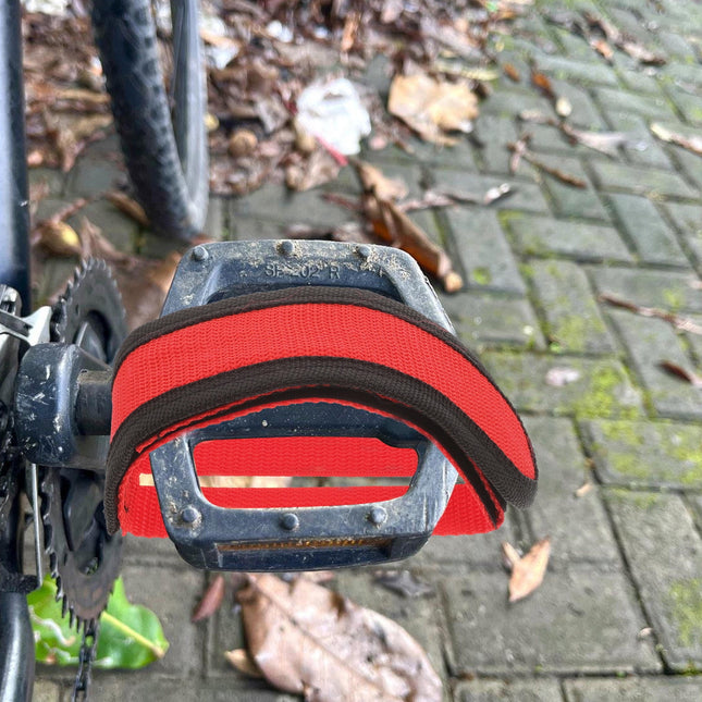 SWETRACE Adjustable Bike Pedals Straps for Cycling Foot Type 2Pcs.