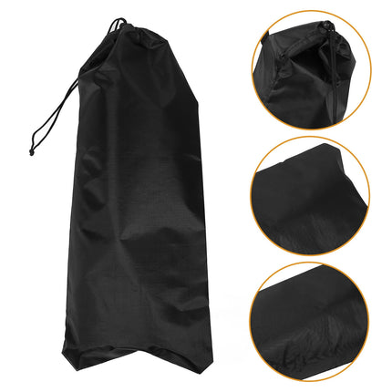 Worgeous Skateboard Backpack Bag for Outdoor Waterproof Black.