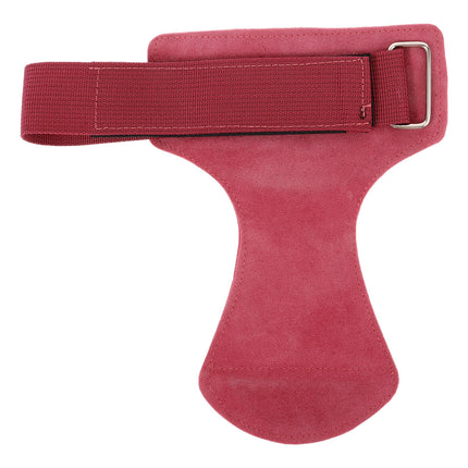 SWETRACE Gym Equipment Wrist Wraps Grip Enhancement Rosy 1Set PU 8.7x8.6x0.4in.