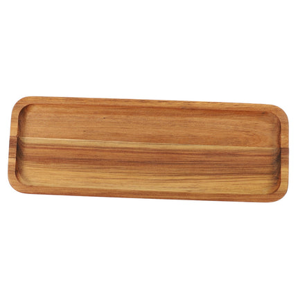 SWETRACE Food Serving Trays Wood Light Brown 1Pack.