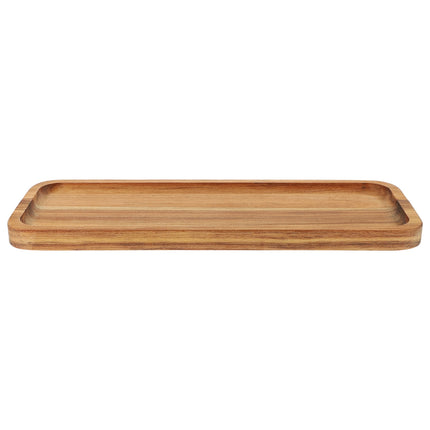 SWETRACE Food Serving Trays Wood Light Brown 1Pack.