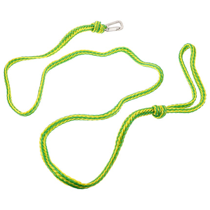 Worgeous Boat Ropes for Docking with Mooring Hooks on Both Ends Green.