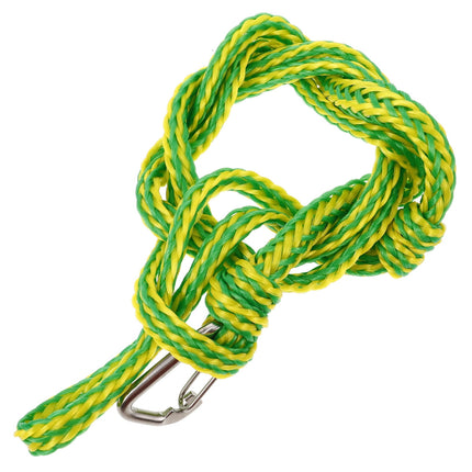 Worgeous Boat Ropes for Docking with Mooring Hooks on Both Ends Green.