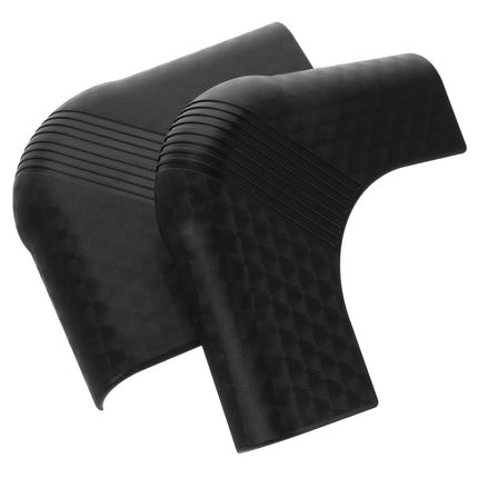 Worgeous 2 Pcs Pool Table Corner Protector Cover Billiard Guard Black.