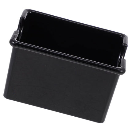 Masteelf Black Acrylic Sugar Packet Organizer for Coffee Bar and Tea Bags Storage 9.5 x 5.5 x 5 Inches.