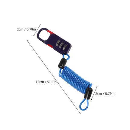Worgeous Motorcycle Anti-theft Lock for Electric Scooter Motorcycles Bike.