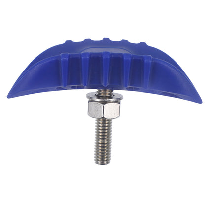 SWETRACE Motorcycle Wheel Locks Anti Theft Rim Lock Blue 1Set 1.85 Inch Plastic.