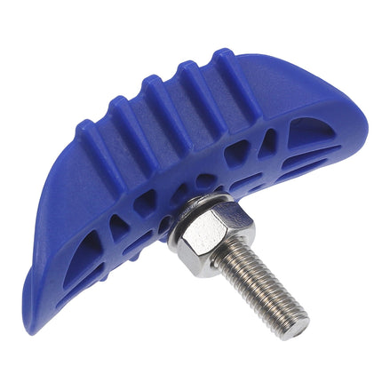 SWETRACE Motorcycle Wheel Locks Anti Theft Rim Lock Blue 1Set 1.85 Inch Plastic.