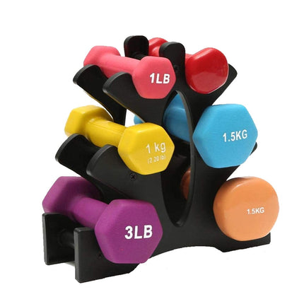 Masteelf 1Pc Dumbbell Bracket Practical Dumbbell Display Rack Dumbbell Storage Stand.