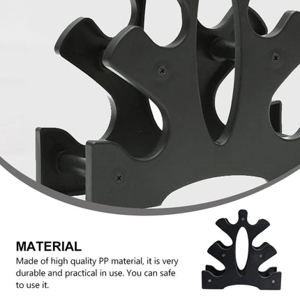 Masteelf 1Pc Dumbbell Bracket Practical Dumbbell Display Rack Dumbbell Storage Stand.