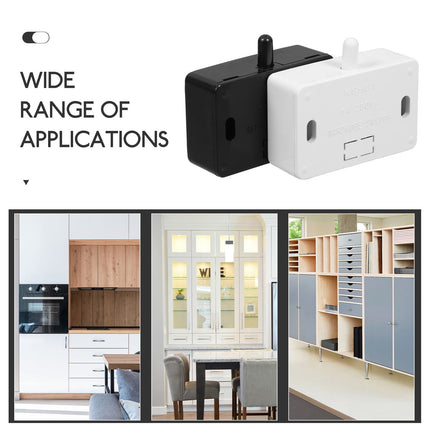 SWETRACE 2Pcs Mechanical Closet Light Switch For Shoe Cabinets 11.8X7.9X3.9in.