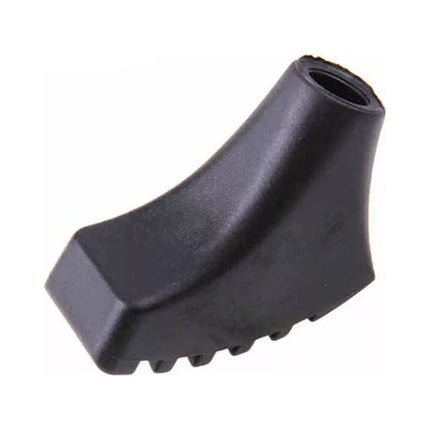 SWETRACE Trekking Pole Foot Cover Walking Pole Tips Black 10PCS 2.2x0.7in.