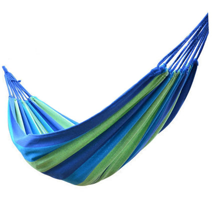 SWETRACE Hammocks for Adults Canvas Blue 1Set 110x31in.