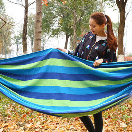 SWETRACE Hammocks for Adults Canvas Blue 1Set 110x31in.