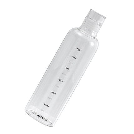 SWETRACE 1Set Water Bottle Transparent Portable and Anti-leakage for Home and Office Use 500Ml.