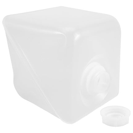 SWETRACE Collapsible Water Container with Lid Large Capacity Portable Transparent Plastic for Outdoor Use Camping and Hiking 5L.