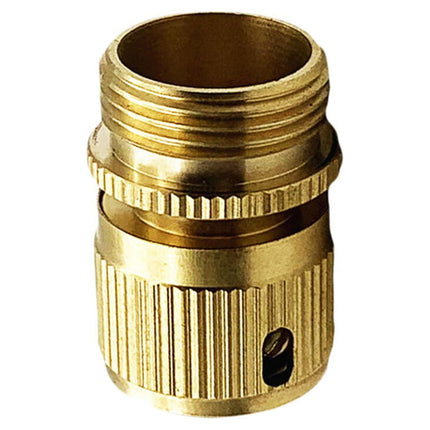 SWETRACE Water Hose Quick Disconnect 1Set Copper for Garden and RV 4.2x2.5x2.5Cm.