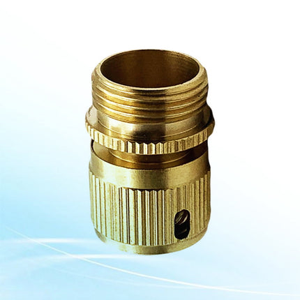 SWETRACE Water Hose Quick Disconnect 1Set Copper for Garden and RV 4.2x2.5x2.5Cm.