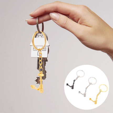 SWETRACE Mini Scooter Shaped Keychains 3Pcs Zinc Alloy Handbag Purse Car Decorations Christmas New Year.