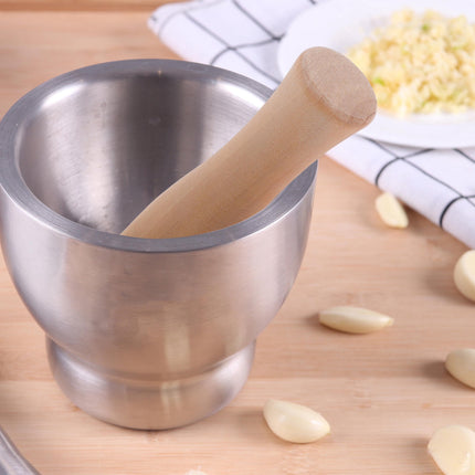 SWETRACE 2Pcs Wooden For Cooking And Garlic Mashing Home Cooks.